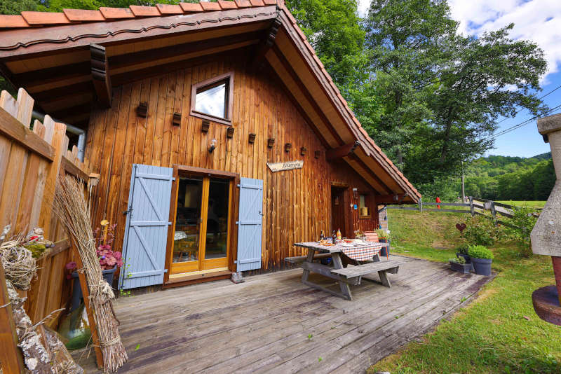 Chalet Anémone - Gîte nature à Soultzeren dans la Vallée de Munster - Alsace - Vosges - Massif Vosgien
